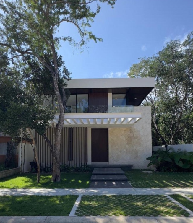 Fachada de Casa Mayakoba